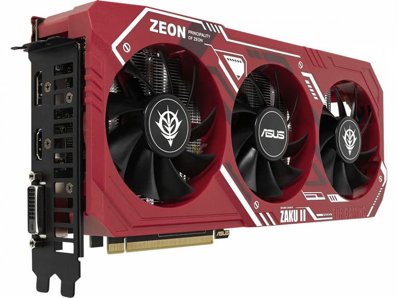 Пока GeForce RTX 3000 условно нельзя купить, на рынок выходят новые версии старых карт. Представлена Asus TUF GTX 1660 Super Zaku II