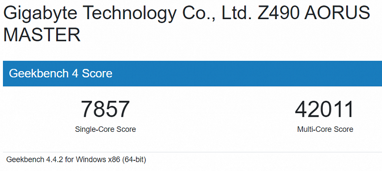 В базе Geekbench замечен процессор Intel Core i7-11700K Rocket Lake-S, работающий на частоте до 5,0 ГГц
