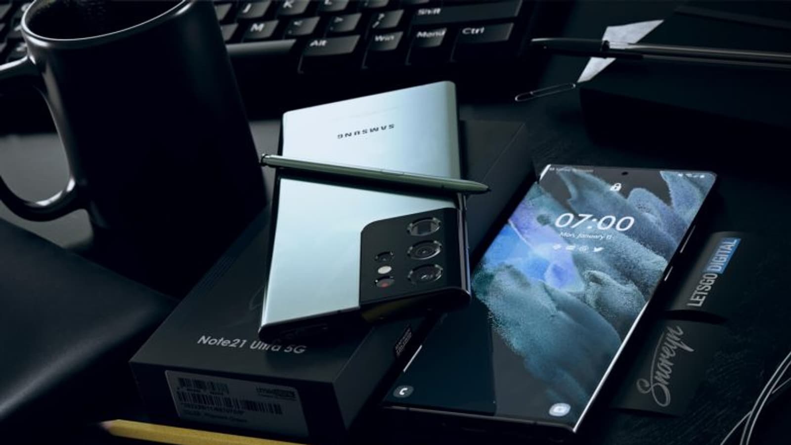 Galaxy S21 уже не интересен: очень красивая «распаковка» Samsung Galaxy Note21 Ultra больше чем за полгода до анонса