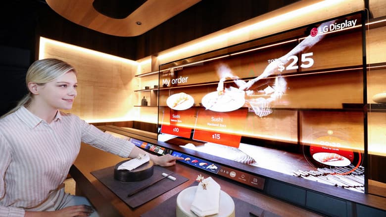 LG рассказала, для чего нужны прозрачные OLED-экраны