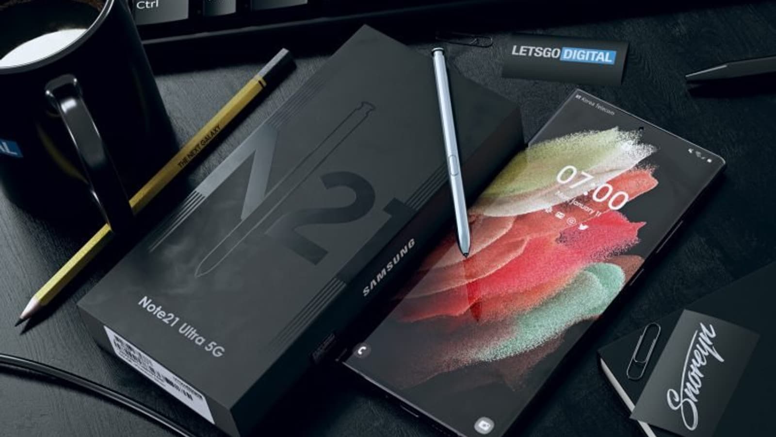 Galaxy S21 уже не интересен: очень красивая «распаковка» Samsung Galaxy Note21 Ultra больше чем за полгода до анонса