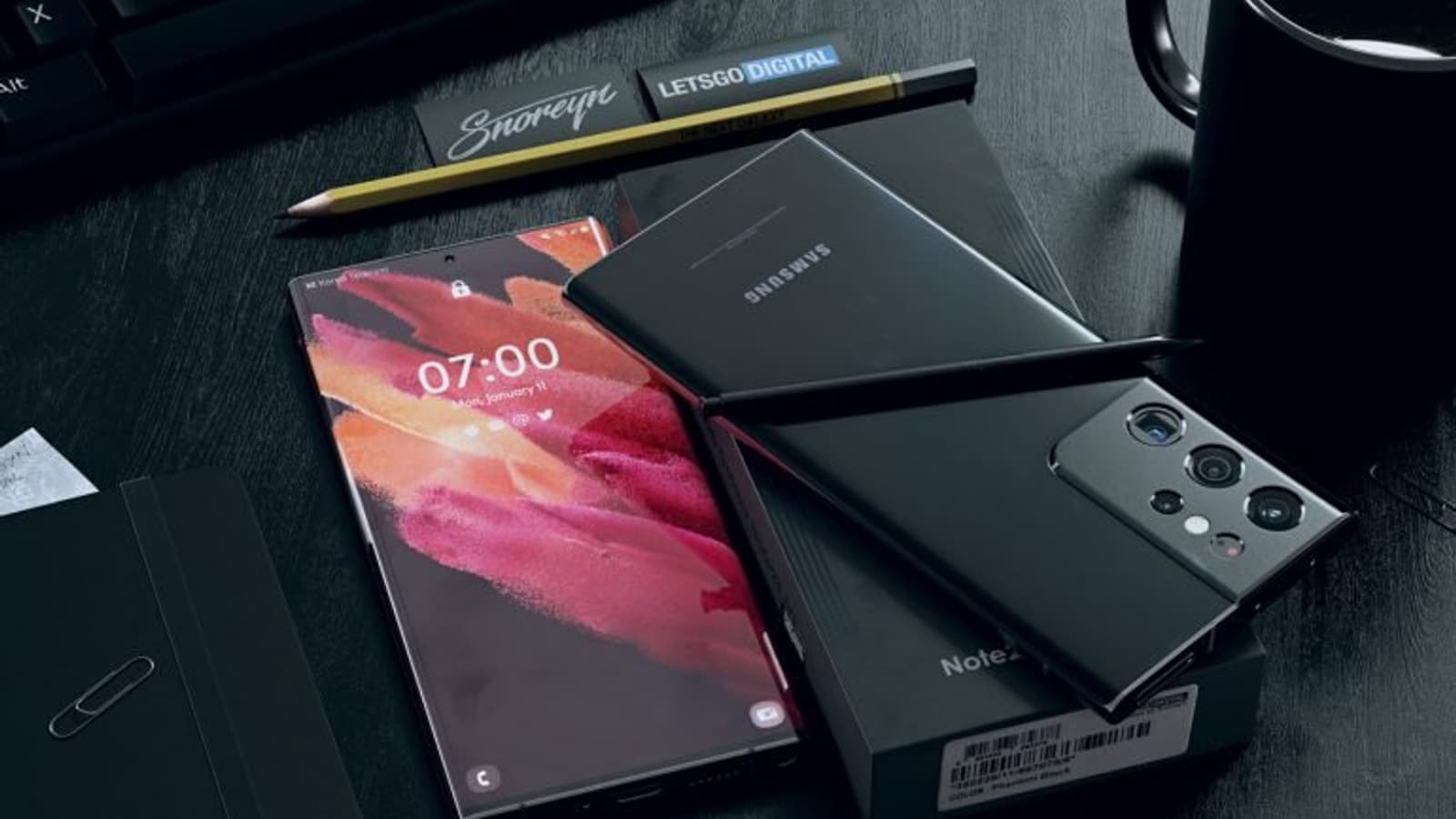 Galaxy S21 уже не интересен: очень красивая «распаковка» Samsung Galaxy Note21 Ultra больше чем за полгода до анонса