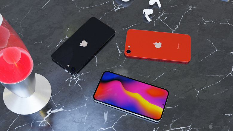 Как может выглядеть бюджетный iPhone SE Plus. Красивые изображения, новые подробности и цены