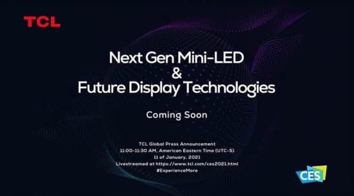 Next Gen Mini-LED и технологии дисплеев будущего. TCL приглашает на CES 2021 Next Gen Mini-LED и технологии дисплеев будущего. TCL приглашает на CES 2021