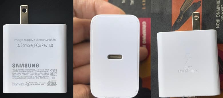 Супербыстрое зарядное устройство Samsung впервые показали вживую