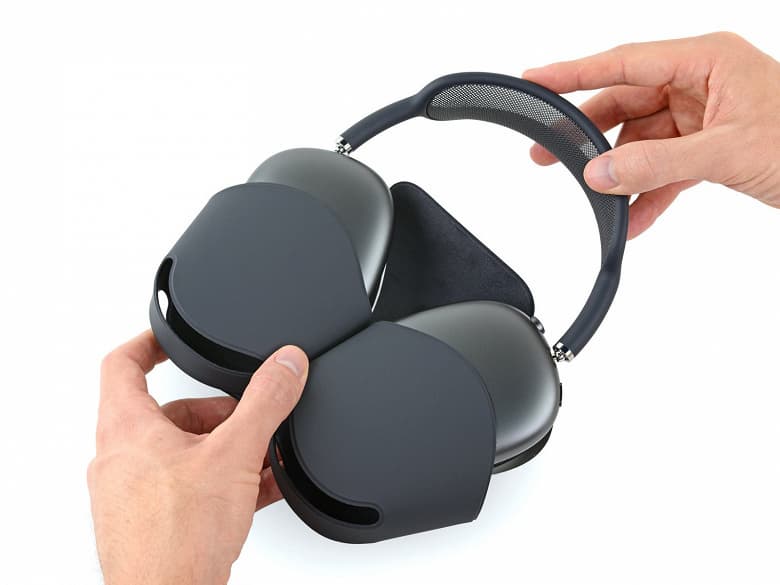 Наушники Apple AirPods Max получили довольно высокую оценку за ремонтопригодность