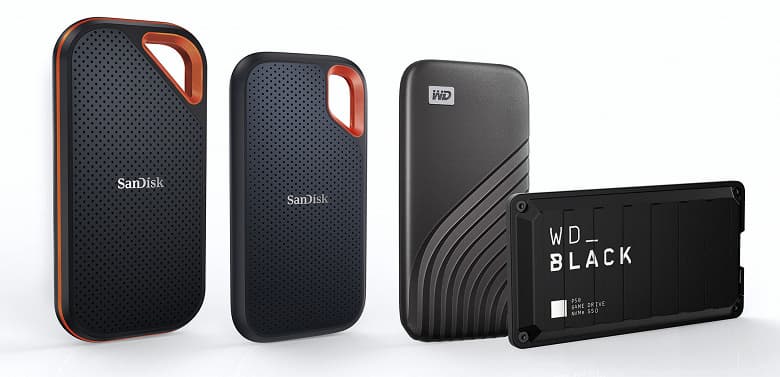 Объем портативных твердотельных накопителей Western Digital достиг 4 ТБ Объем портативных твердотельных накопителей Western Digital достиг 4 ТБ