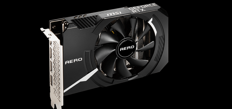 Маленькие, но производительные видеокарты GeForce нового поколения. Представлены адаптеры MSI Aero ITX GeForce RTX 3060 и RTX 3060 Ti 