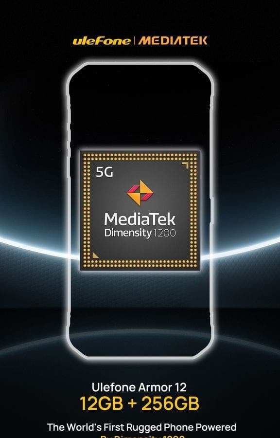 Первый неубиваемый смартфон с Dimensity 1200 и 12 ГБ ОЗУ. Анонсирован Ulefone Armor 12 Первый неубиваемый смартфон с Dimensity 1200 и 12 ГБ ОЗУ. Анонсирован Ulefone Armor 12