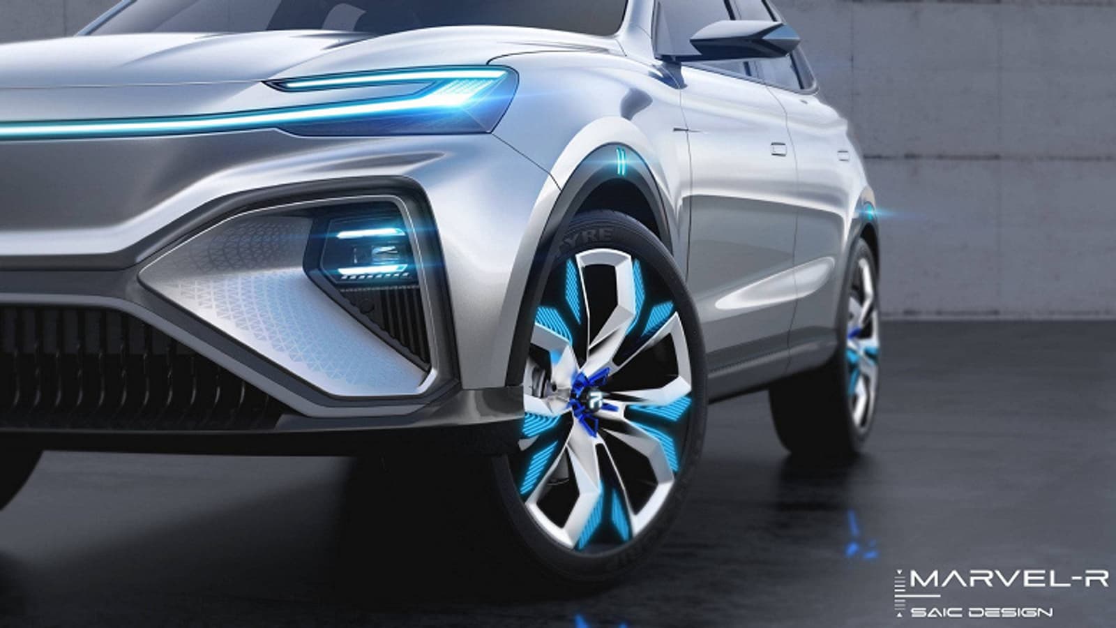 Самый умный электромобиль. Внедорожник Roewe Marvel R стал первым с поддержкой функций 5G V2X