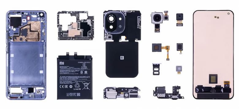 Тройная камера единым модулем и система охлаждения, к которой есть вопросы. Официальная разборка Xiaomi Mi 11