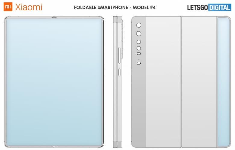 Россыпь экстравагантных новинок Xiaomi 2021 года. Компания запатентовала сразу 7 складных смартфонов