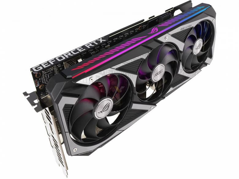Представлена видеокарта Asus GeForce RTX 3060 ROG Strix