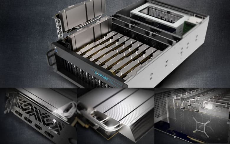 Sapphire GPRO X070 — вариант видеокарты Radeon RX 5700 XT с пассивным охлаждением