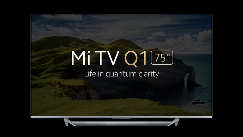 В Европе представлен огромный и доступный QLED-телевизор Xiaomi Mi TV Q1