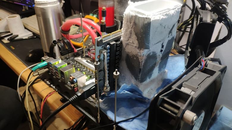 GeForce RTX 3090 на сумасшедшей частоте свыше 3 ГГц. Видеокарты Galax RTX 3090 HOF подвергли экстремальному разгону