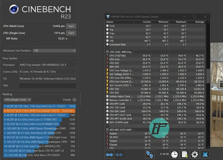 Инженерный образец APU AMD Ryzen 7 5700G замечен на аукционе eBay