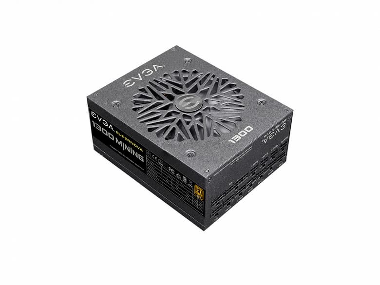 Блок питания EVGA SuperNova 1300 M1 адресован добытчикам криптовалют