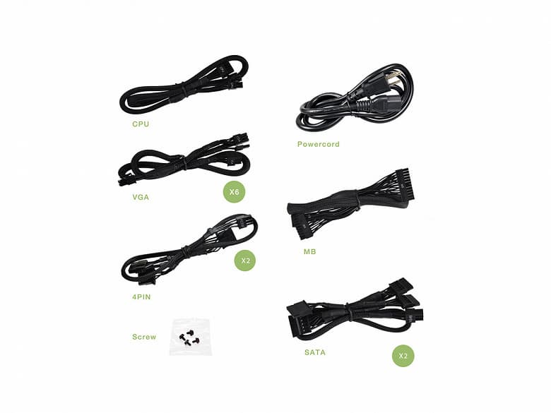 Блок питания EVGA SuperNova 1300 M1 адресован добытчикам криптовалют