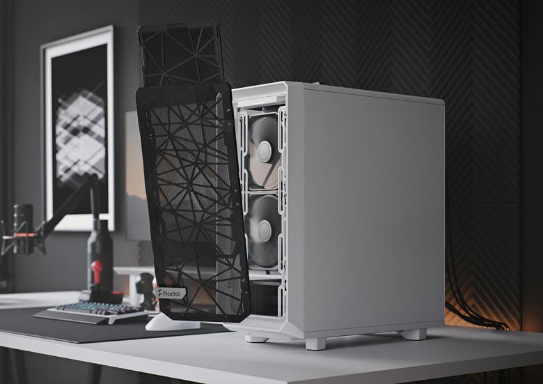Корпус Fractal Meshify 2 Compact рассчитан на платы размером mini-ITX, mATX и ATX