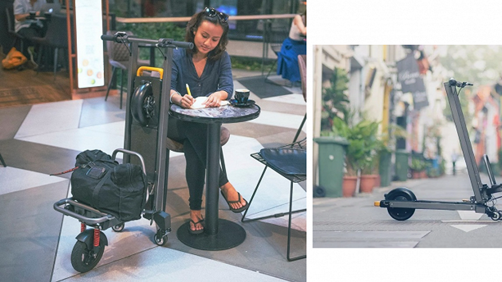 Представлен первый электросамокат с отсеком для 70 кг груза 