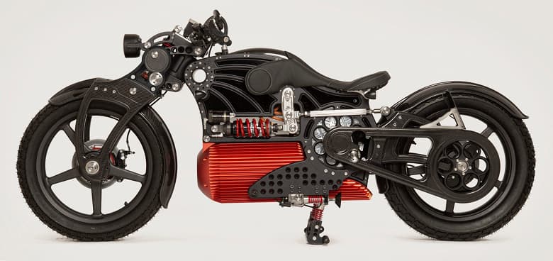 Первый американский электрический крузер. Электрический мотоцикл Curtiss One уже можно предзаказать, но нужно более 100 000 долларов