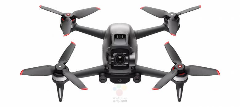 Скорость 54 км/ч, запись видео 4К с частотой 60 к/с и дальность полета 10 км. Опубликованы рендеры и характеристики дрона DJI FPV