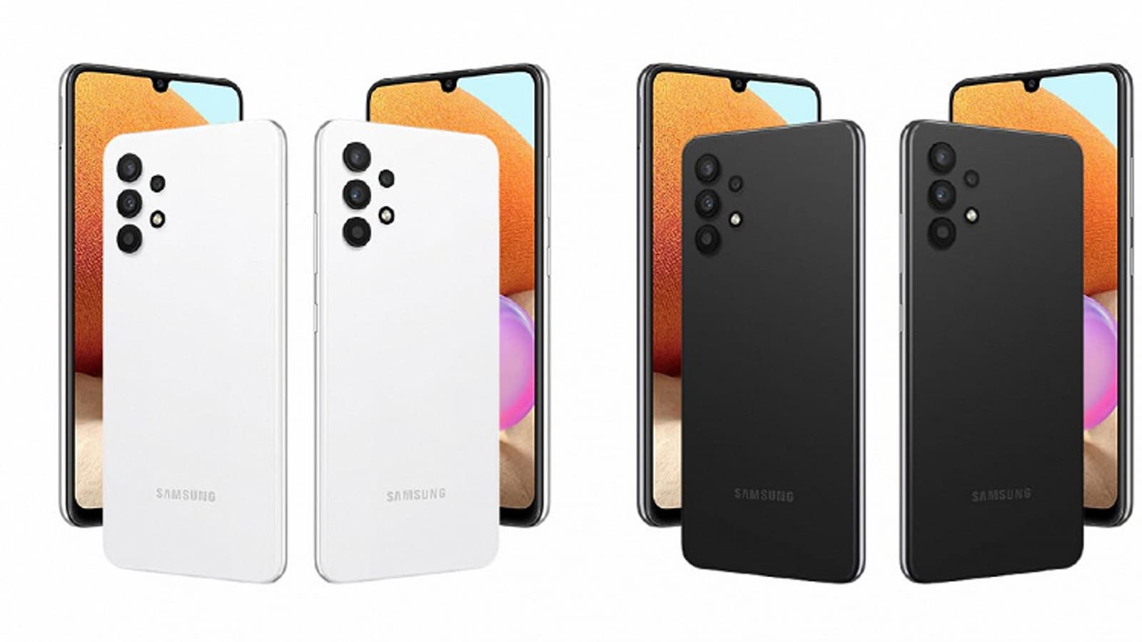 Версия «знакового» смартфона Samsung для России отличается от европейской. Galaxy A32 4G на официальных изображениях