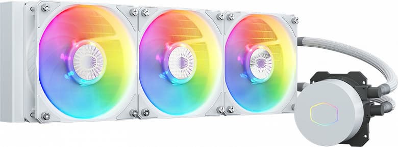 Белые СЖО Cooler Master Masterliquid ML360L V2 ARGB White Edition и Masterliquid ML240L V2 ARGB White Edition украшены адресуемой подсветкой