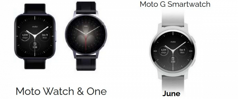 Snapdragon Wear 4100, Wear OS и три разные модели: умные часы Moto G Smartwatch, Moto Watch и Moto Watch One на первых изображениях Snapdragon Wear 4100, Wear OS и три разные модели: умные часы Moto G Smartwatch, Moto Watch и Moto Watch One на первых изображениях