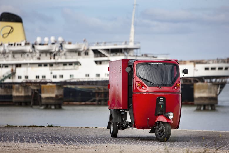 Сменная батарея, запаса хода 177 км и подключение к облачному сервису. Представлен электрический трицикл GMW Taskman Сменная батарея, запаса хода 177 км и подключение к облачному сервису. Представлен электрический трицикл GMW Taskman