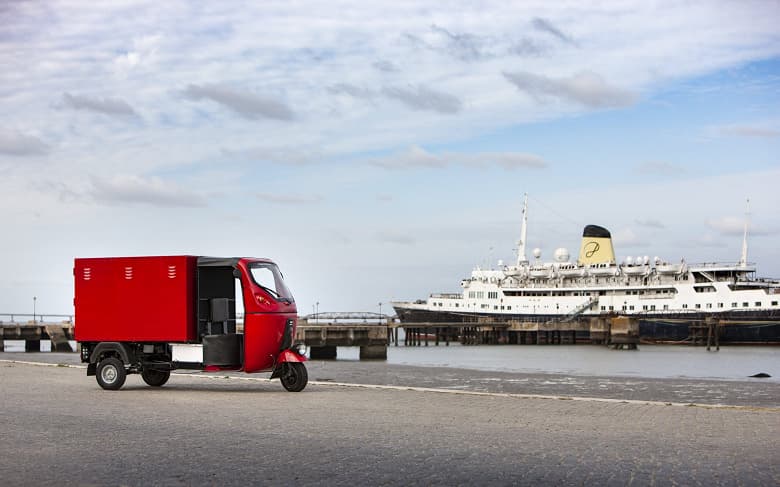 Сменная батарея, запаса хода 177 км и подключение к облачному сервису. Представлен электрический трицикл GMW Taskman