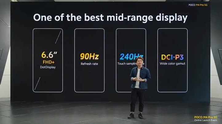 5000 мА·ч, 50 Мп, 90 Гц, NFC и MIUI 12.5 за 200 евро. Представлен бюджетный смартфон-долгожитель Poco M4 Pro 5G