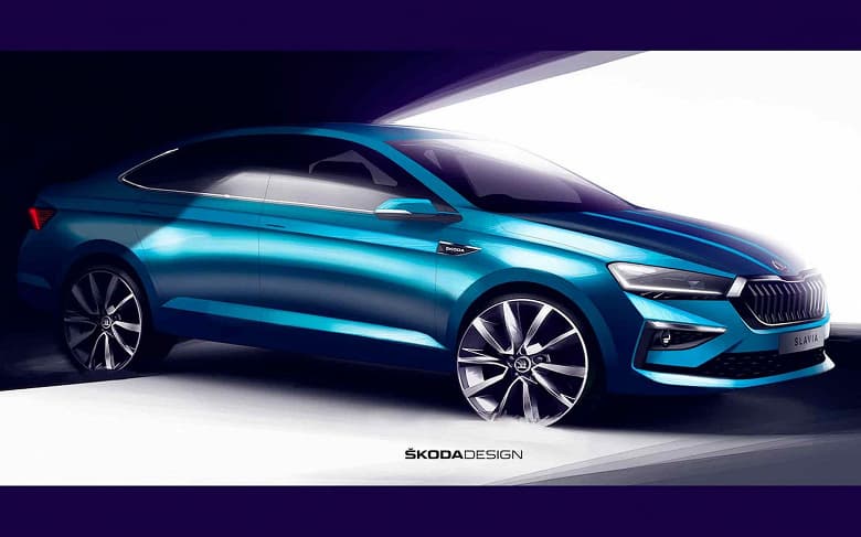 Skoda показала бюджетный седан Slavia. Опубликованы официальные изображения
