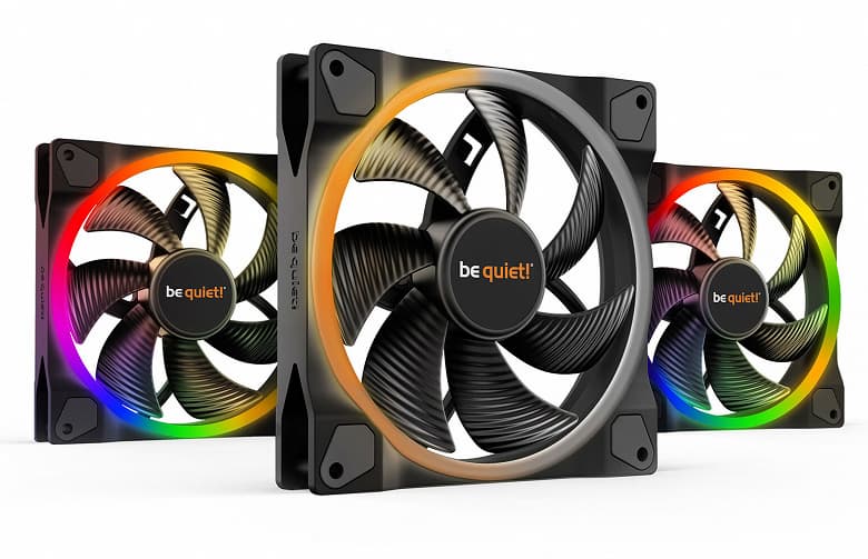 Вентиляторы be quiet! Light Wings украшены адресуемой подсветкой