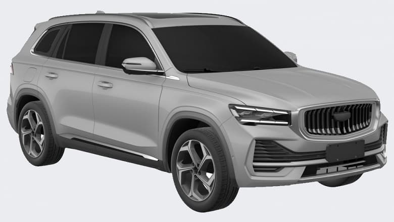 Большой кроссовер с двигателем Volvo, тремя дисплеями, адаптивным круиз-контролем и автоматической системой парковки проходит дорожные испытания в России