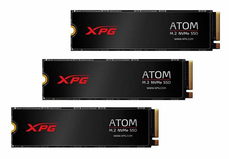 Представлена серия твердотельных накопителей XPG Atom Представлена серия твердотельных накопителей XPG Atom