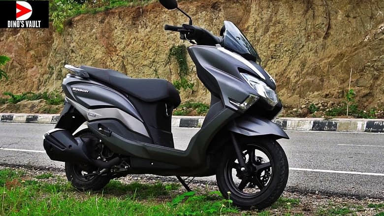 Представлена электрическая версия популярного скутера Suzuki