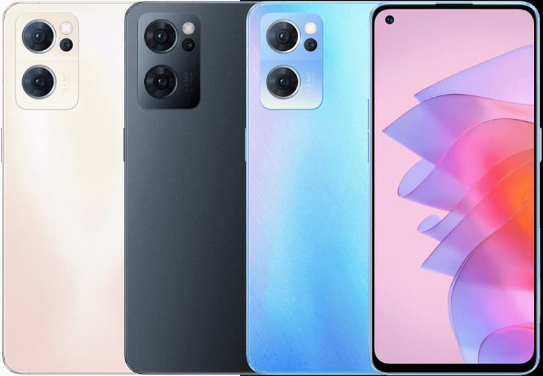 Экран AMOLED, Snapdragon 778G, 64 Мп, 4500 мА·ч и 60 Вт за 420 долларов. Представлены компактные смартфоны Oppo Reno 7 и Oppo Reno 7 SE