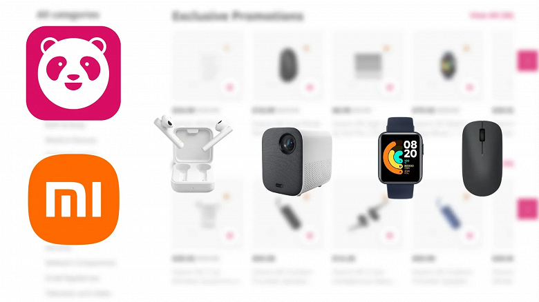 Товары Xiaomi теперь будут доставляться крупнейшей сетью доставки еды и продуктов в Азии Foodpanda в течение 30 минут