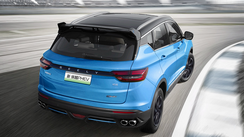 Представлен самый дешевый гибридный кроссовер: Geely Coolray ePro уже можно купить в Китае