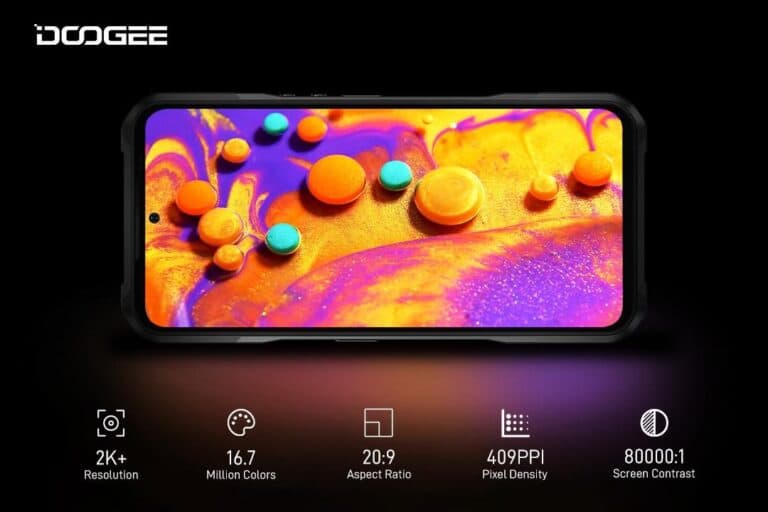 «Неубиваемый» смартфон с экраном AMOLED 2K+ и вспомогательным дисплеем в стиле Xiaomi Mi 11 Ultra. Doogee V20 представят в начале января