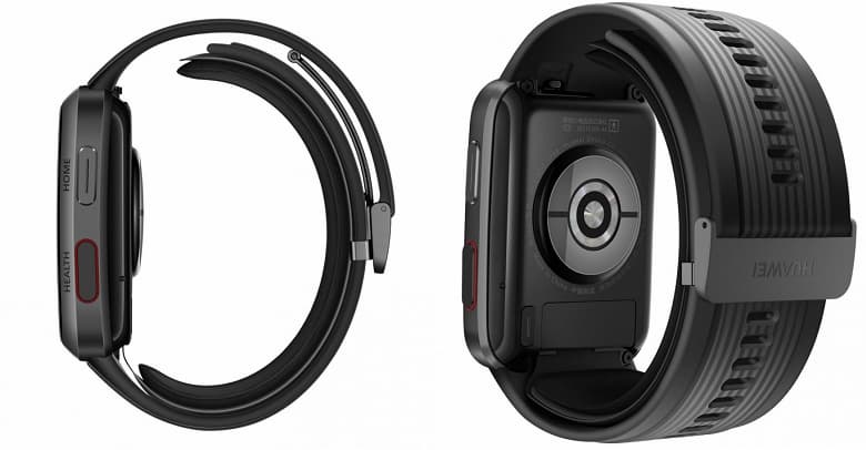 Так выглядят первые в мире часы с точным измерением давления и ЭКГ. Официальные изображения Huawei Watch D