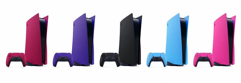 Хороший новогодний подарок: Sony представила цветные панели для PlayStation 5