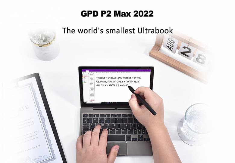 Самый маленький в мире ультрабук станет современнее. GPD P2 Max 2022 получит Wi-Fi 6 и актуальный процессор Intel Самый маленький в мире ультрабук станет современнее. GPD P2 Max 2022 получит Wi-Fi 6 и актуальный процессор Intel