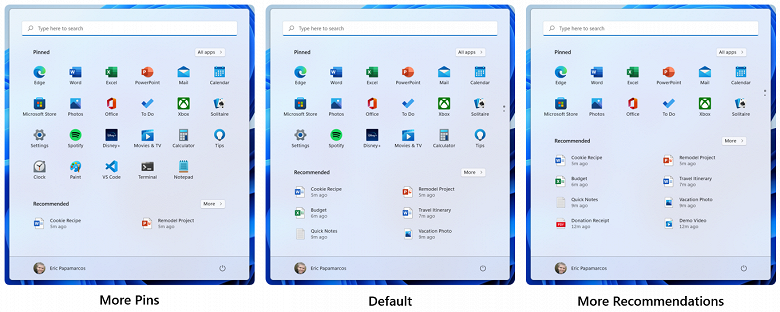 Microsoft вернула часы на панель задач второго монитора в Windows 11 и позволила пользователям немного разнообразить меню Пуск