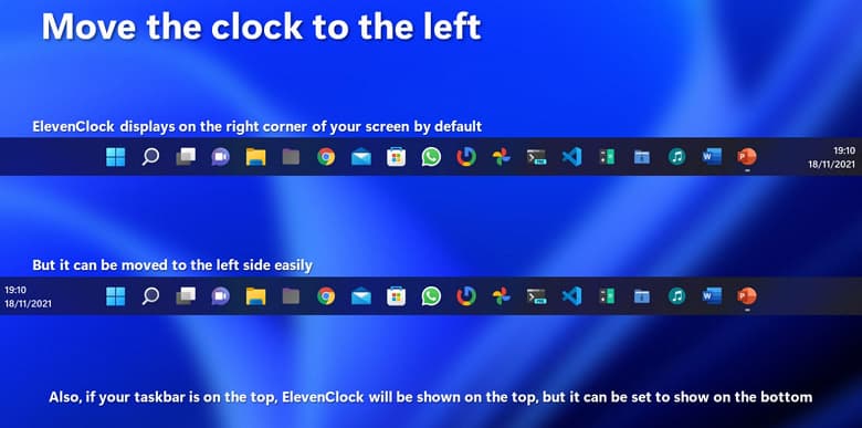 Microsoft вернула часы на панель задач второго монитора в Windows 11 и позволила пользователям немного разнообразить меню Пуск