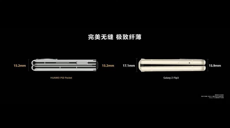 Snapdragon 888, 40 Мп, 40 Вт и 4000 мА·ч. Представлен смартфон-раскладушка P50 Pocket, который лучше и Samsung Galaxy Z Flip3, и iPhone 13 Pro