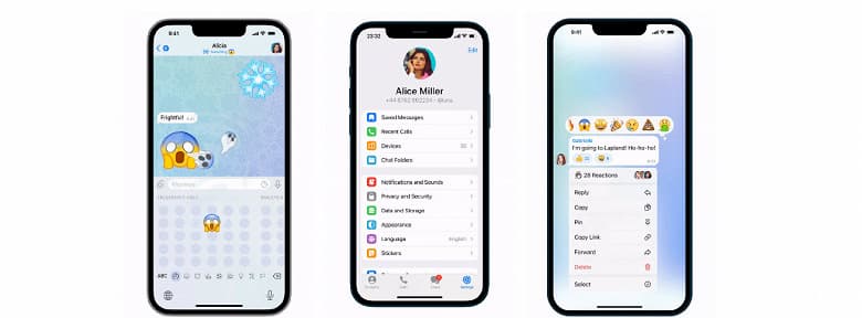 Реакции, скрытый текст, перевод сообщений и QR-коды: вышло большое обновление Telegram