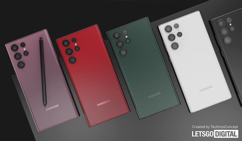 Все версии Samsung Galaxy S22 Ultra показали рядом друг с другом: новые изображения и видео новинки